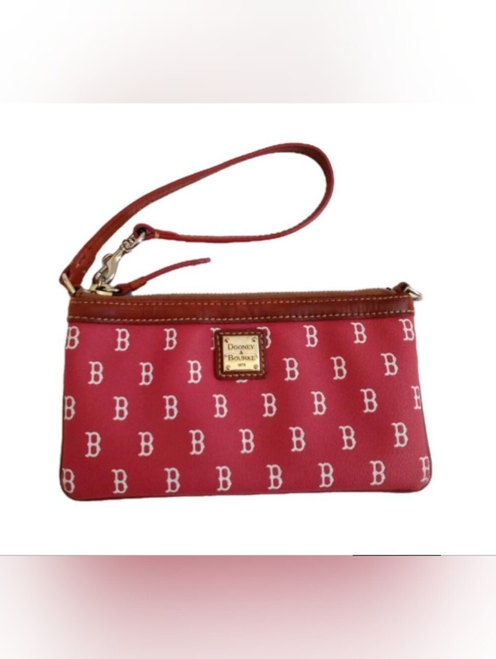Dooney & Bourke Wristlet MLB Boston Red Socks Collection